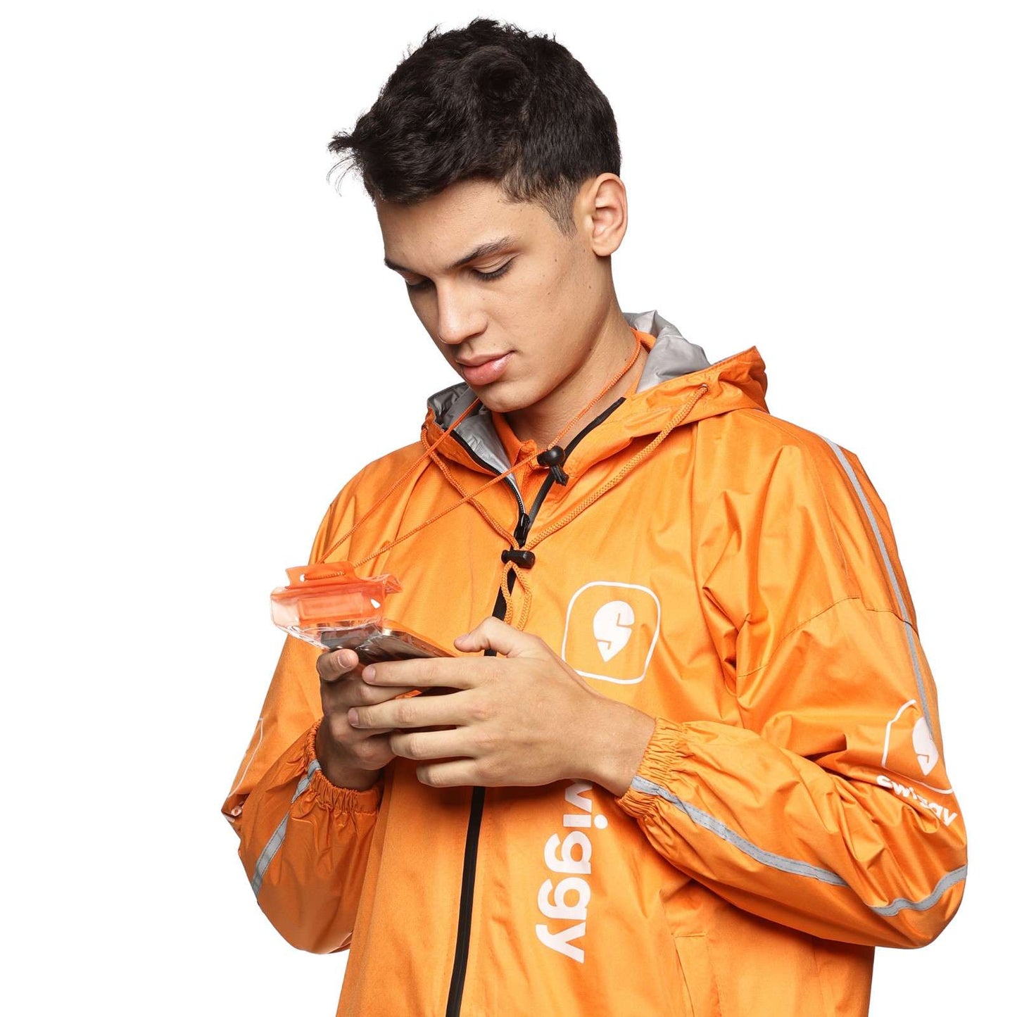 Raincoat + Mobile Pouch